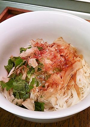かぼすぶっかけ素麺-レシピのメイン写真