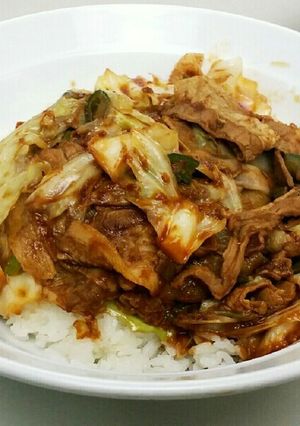 回鍋肉丼-レシピのメイン写真
