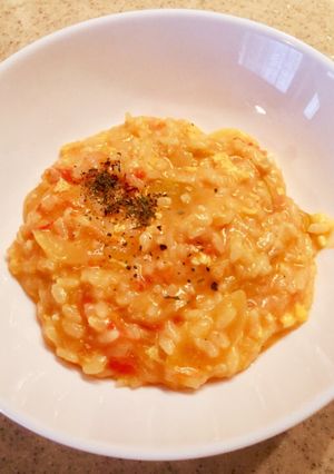 簡単トマトチーズリゾット-レシピのメイン写真