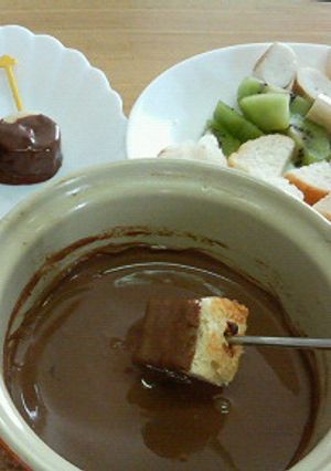 チョコレート☆フォンデュ-レシピのメイン写真