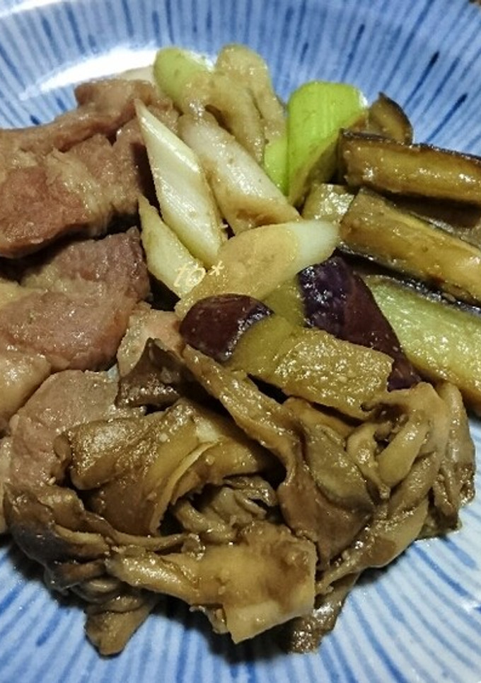 豚肉の蜜味噌だれの漬け焼き　野菜も一緒に-レシピのメイン写真