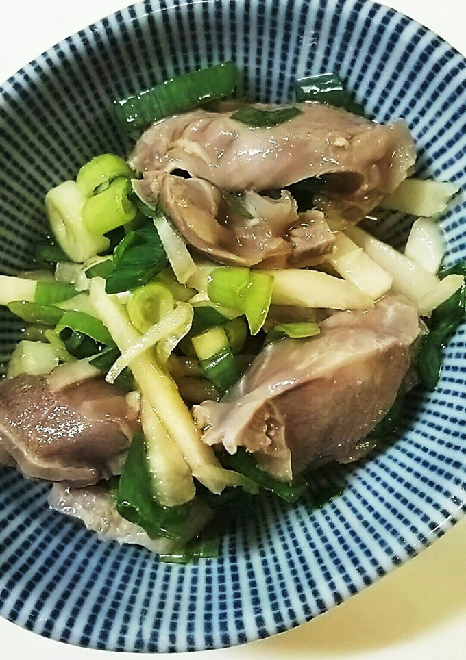 餃子味!?簡単&下処理無しの砂肝の酢の物-レシピのメイン写真