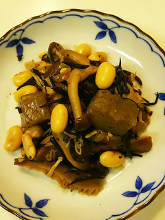 常備菜!きのこ&大豆&こんにゃくの煮物-レシピのメイン写真