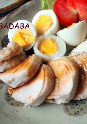 やわらかしっとり鶏胸肉のチャーシュー♪-レシピのメイン写真