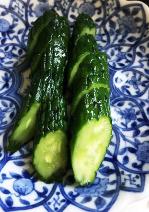 材料ふたつ。漬物調味液、ゆず茶でも！-レシピのメイン写真