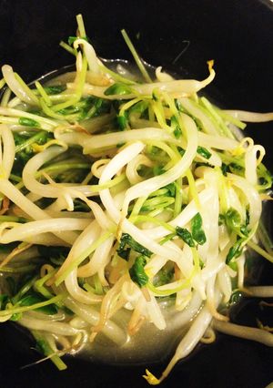 もやしと豆苗のナムル-レシピのメイン写真