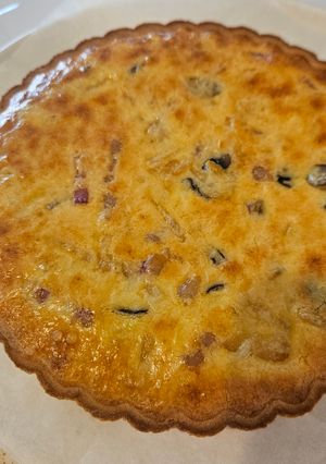 クッキータルトでベーコンキッシュ-レシピのメイン写真