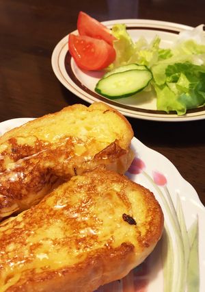 ふわ♡カリ！ジュワ～簡単フレンチトースト-レシピのメイン写真