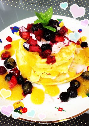 パンケーキ-レシピのメイン写真