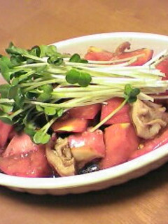 たことトマトののバルサミコにんにくサラダ-レシピのメイン写真