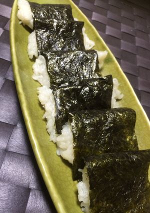 残った素麺でなんちゃて磯辺焼き-レシピのメイン写真