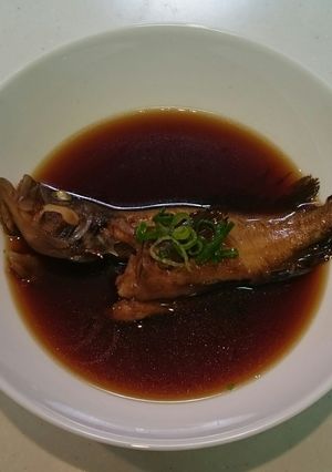 アコウの煮付け (釣った魚を簡単料理)-レシピのメイン写真