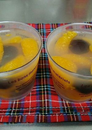 寒天ゼリー(コロログレープ&ミカン)-レシピのメイン写真