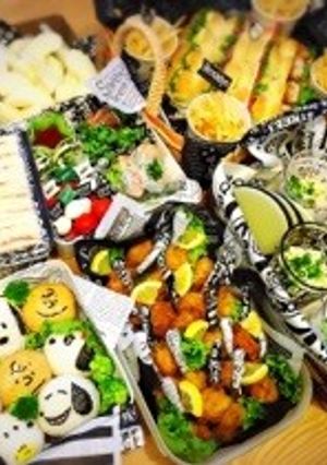 運動会 お弁当 スヌーピー おにぎり ！-レシピのメイン写真