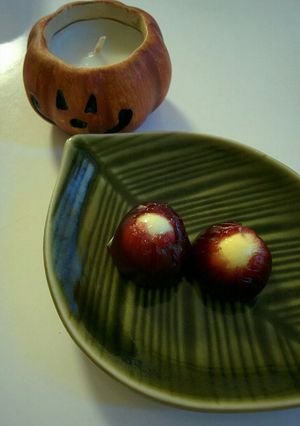 ハロウィンに　めだま-レシピのメイン写真