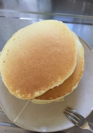ふわほろ？ふわもちパンケーキ-レシピのメイン写真