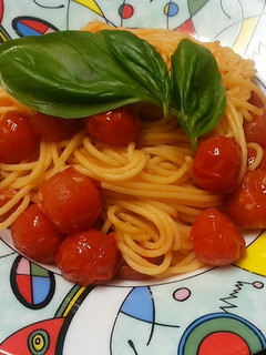 ミニトマトのスパゲッティ-レシピのメイン写真