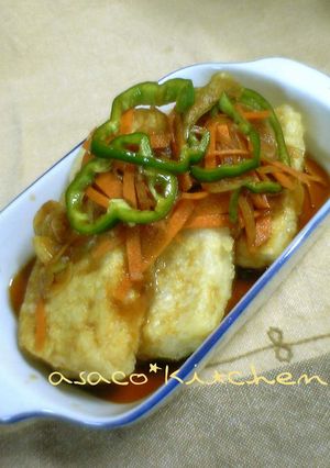 簡単*豆腐の南蛮かけ-レシピのメイン写真