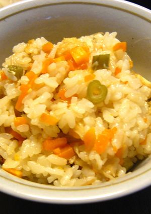 なめ茸うまうま★簡単炊き込みご飯-レシピのメイン写真