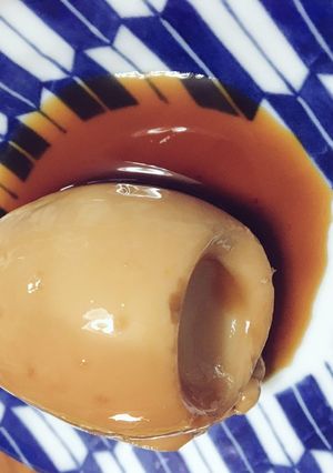 意外な隠し味の甘じょっぱい煮玉子。-レシピのメイン写真