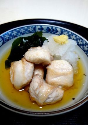 秋鮭の白子の揚げだし-レシピのメイン写真