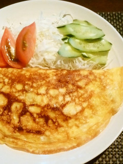 豆腐入りオムレツ-レシピのメイン写真