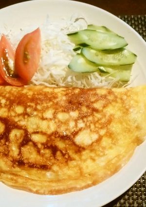 豆腐入りオムレツ-レシピのメイン写真