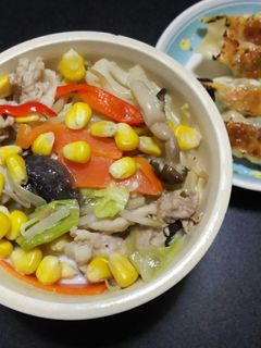 牛乳でちょっぴり洋風ちゃんぽん-レシピのメイン写真