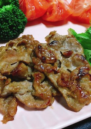 豚のわさび焼き-レシピのメイン写真