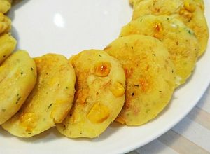 ツナコーンおやき〈離乳食・幼児食〉-レシピのメイン写真