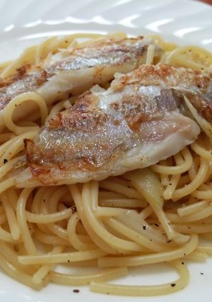 いとより鯛のソテーdeバター醤油パスタ-レシピのメイン写真