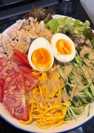 ごまダレ冷やし中華-レシピのメイン写真