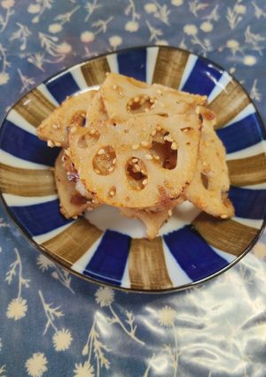 れんこんの味噌炒め-レシピのメイン写真