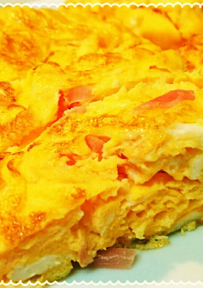 紅しょうがの卵焼き-レシピのメイン写真