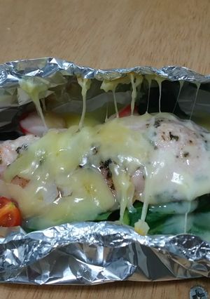 3分クッキング!鮭のホイル焼き-レシピのメイン写真