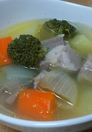 熟成塩豚と野菜のスープ-レシピのメイン写真