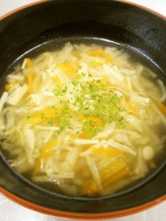 切干大根のスープ【保育園給食】-レシピのメイン写真