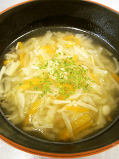 切干大根のスープ【保育園給食】-レシピのメイン写真