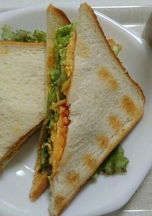簡単サンドイッチ-レシピのメイン写真