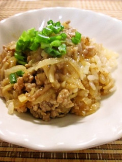 ひき肉と千切り大根の焼き肉のたれ炒め-レシピのメイン写真