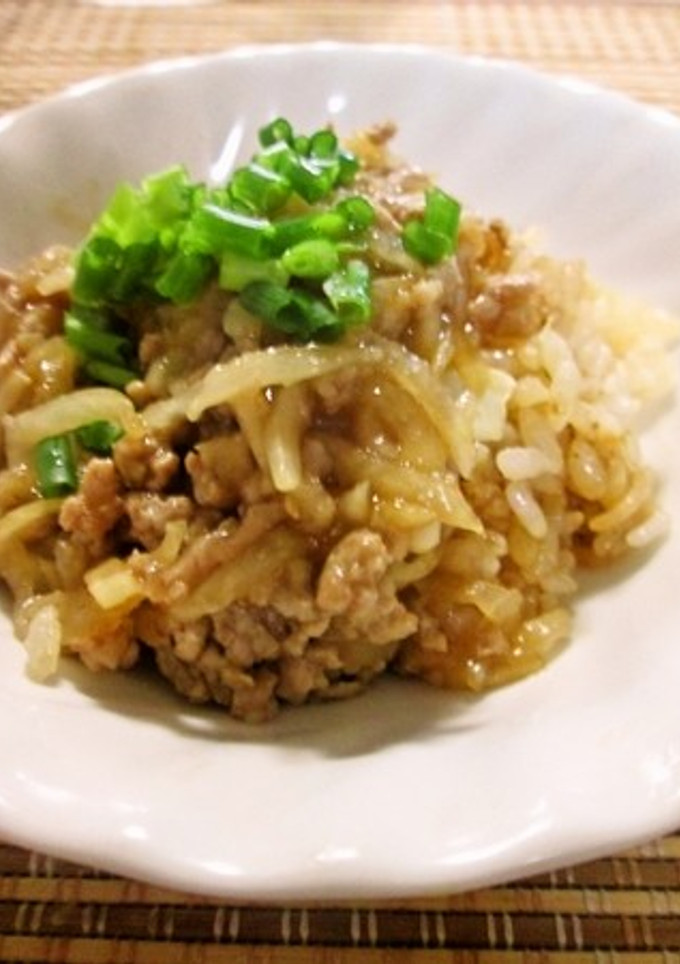 ひき肉と千切り大根の焼き肉のたれ炒め-レシピのメイン写真