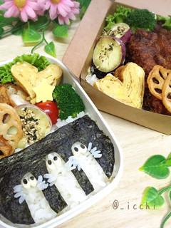 海苔弁でキャラ弁!にょろにょろ-レシピのメイン写真