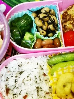 中学生女子 時短簡単弁当64(小3妹用)-レシピのメイン写真