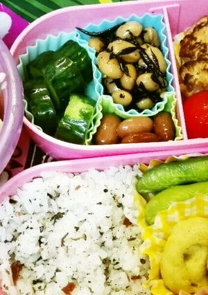 中学生女子　時短簡単弁当64（小３妹用）-レシピのメイン写真