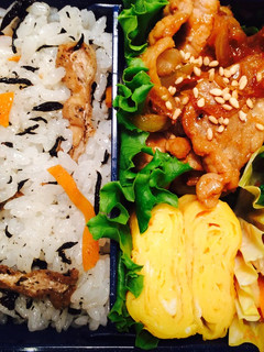 豚肉味噌炒め弁当☆-レシピのメイン写真