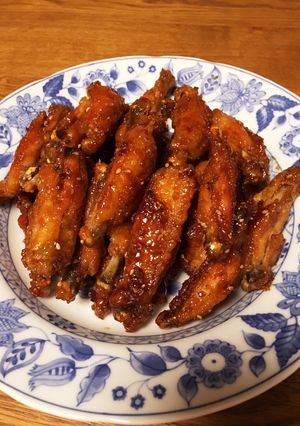 超簡単！パリッとやみつき手羽中チキン-レシピのメイン写真