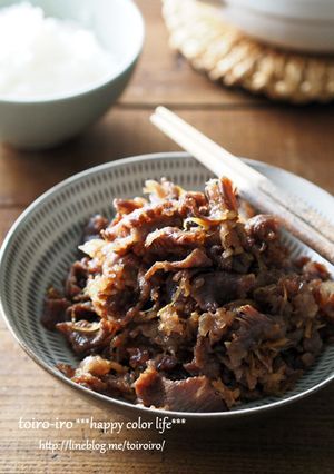 ごはんのお供＆お弁当に★牛肉のしぐれ煮-レシピのメイン写真