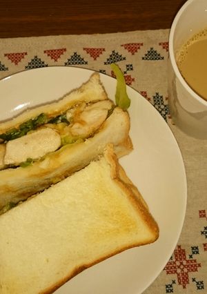 醤油麹と酢を使ったホットサンドイッチ-レシピのメイン写真