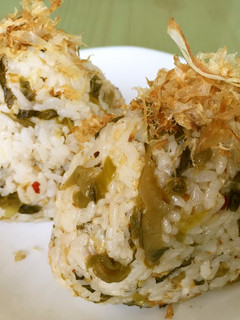 ☆博多辛子高菜 鰯節 おにぎり-レシピのメイン写真