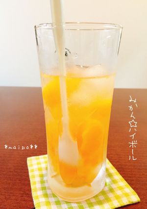 みかん☆ハイボール-レシピのメイン写真